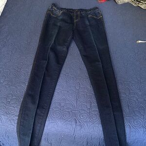 Women's Dark Blue Jeans